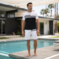 🛍️ -50 % – Ensemble 2 pièces décontracté pour homme – T-shirt à manches courtes & short à cordon de serrage, respirant & confortable au quotidien 👕