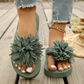 Tongs Florales Femme – Sandales d'Été Légères