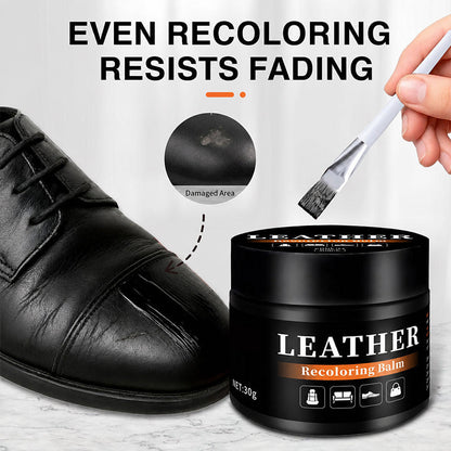 🎊 50% DE RÉDUCTION ! 🧴 Baume Réparateur de Couleur pour Cuir – 30g – Formule pH Neutre & Multi-Surfaces for Chaussures & Canapés