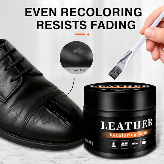 🎊 50% DE RÉDUCTION ! 🧴 Baume Réparateur de Couleur pour Cuir – 30g – Formule pH Neutre & Multi-Surfaces for Chaussures & Canapés