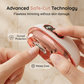 🏠 50 % de réduction – Coupe-ongles électrique & polisseur 2-en-1 – Coupe & limage automatiques, silencieux, sûr & rechargeable – Pour toute la famille ✨