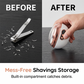 🏠 50 % de réduction – Coupe-ongles électrique & polisseur 2-en-1 – Coupe & limage automatiques, silencieux, sûr & rechargeable – Pour toute la famille ✨