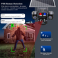 🔋 -50 % – Caméra de Surveillance Solaire Sans Fil – 3 Objectifs, 3 Images Simultanées, Vision Nocturne, IP66 – Idéale pour Maison, Cour & Terrain ☀️