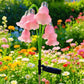 💐💡 Lampes solaires fleurs décoratives – S’illuminent automatiquement la nuit, lumière chaude et douce, transforment votre jardin ou balcon en conte de fées lumineux 🌙🌷
