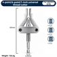 🔧 -50% ! 🛠️ Outil Extracteur de Tuyaux Défectueux – Acier – Compatible 1/2″, 3/4″ & 1″ – Double Entraînement Perceuse/Manuel pour Plomberie 🚰