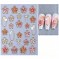 ✨ -50% MAINTENANT ! ✨ Stickers Ongles Fleurs 5D