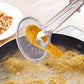 🍴🥄 Pince alimentaire 2-en-1 en inox – Passoire fine, poignée ergonomique, facile à nettoyer, attrapez et égouttez pâtes, légumes et fritures sans changer d’ustensile, l’outil malin des cuisines compactes 🍝💧