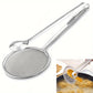 🍴🥄 Pince alimentaire 2-en-1 en inox – Passoire fine, poignée ergonomique, facile à nettoyer, attrapez et égouttez pâtes, légumes et fritures sans changer d’ustensile, l’outil malin des cuisines compactes 🍝💧