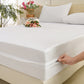 🛏️✨ Protège-matelas à fermeture éclair – Tissu respirant, enveloppe complète, protégez votre literie de la poussière, des acariens et des taches, pour un sommeil sain et serein 🌙💤