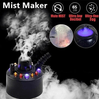 🎃 Vente 2026 — Plus de 36 700 vendus!👿 Générateur de brume ultrasonique avec 12 LED