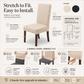 Housse de chaise extensible universelle