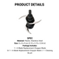 4-Blade Replacement Chopper Blade