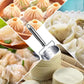 🥟✨ Découpe-pâte à raviolis inox – Lame tranchante, manche bois, des feuilles de wonton parfaites en secondes, l’outil malin pour vos raviolis, gyoza et dim sum maison 🥢👌