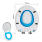 ✨🔥Siège de toilette 2 en 1 pour adultes et enfants
