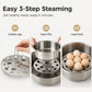 Grille de Cuisson à Vapeur Pliable en Acier Inoxydable 316L pour Casseroles
