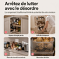 🛒🚪 -60% ! 🛠️Organisateur de Rangement Pliable à Plusieurs Niveaux avec Roues.