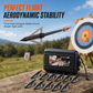 ⏳🔥50% DE RÉDUCTION OFFRE LIMITÉE ! ⏰ Set de 6 / 12 Flèches de Tir à l’Arc Emeraude avec Boîte de Rangement – Universel Arc Recourbant et Arc À Poulies🏹