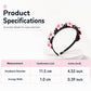 🏆 Offre spéciale du dernier jour :15.99€ ! 🎀 1 achetés 1 offerts 🎁 Bandeau tressé avec motif de dessin animé – Une coiffure facile et mignonn