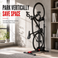 🚲🔧 Support de stationnement pliable pour vélo – Double tige en U, stable et compact, pour garer et exposer vos vélos de route et VTT à la maison ou en garage 🏠✅