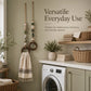 🧺🌸 Porte-serviette décoratif en perles – Perles en céramique, corde en jute et anneau en bois, une touche bohème et naturelle pour votre salle de bain ou cuisine 🏡