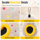 🐦 OFFRE LIMITÉE : -50 % 🥚 Nid suspendu en coton pour oiseaux, forme d’œuf, polaire double épaisseur, refuge chaud pour l’hiver