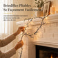 🌿✨ Guirlande Lumineuse en Liane 144 LED – Blanc Chaud, Branches Flexibles et Ambiance Apaisante