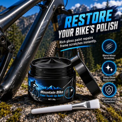🚲 50% DE RÉDUCTION! 🎨 Pâte de retouche cadre vélo – Pinceau inclus & estompe les rayures ✨